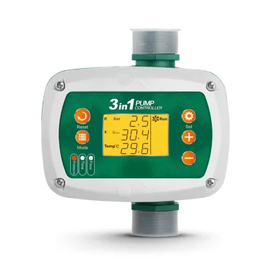 Risefull PC31 3 in 1 Intelligent LCD Display Automatic Pump Pressure Controller Water Pump Pressure Switch